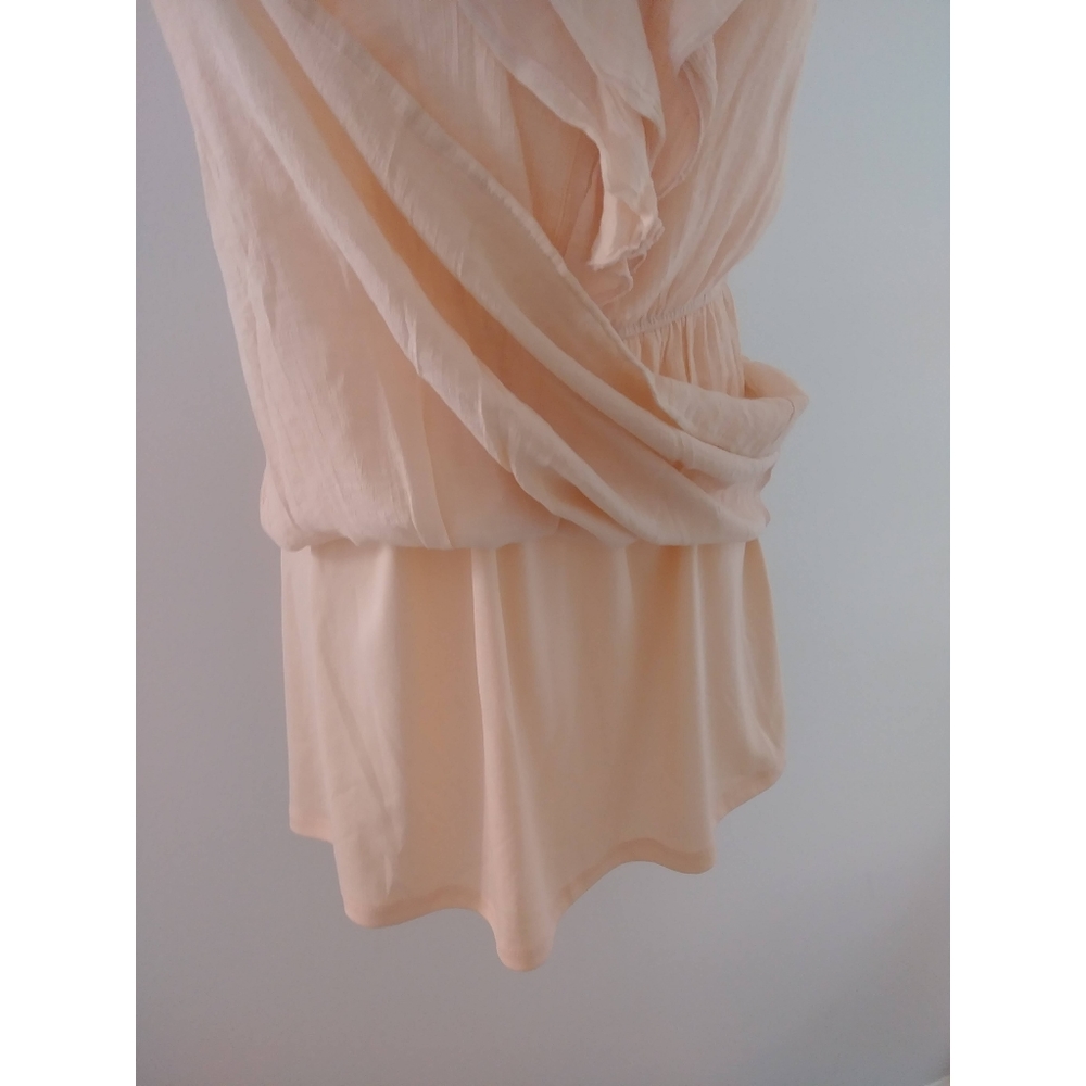 💲As U Wish ruffle elastic waist key hole dress xs - Picture 9 of 12